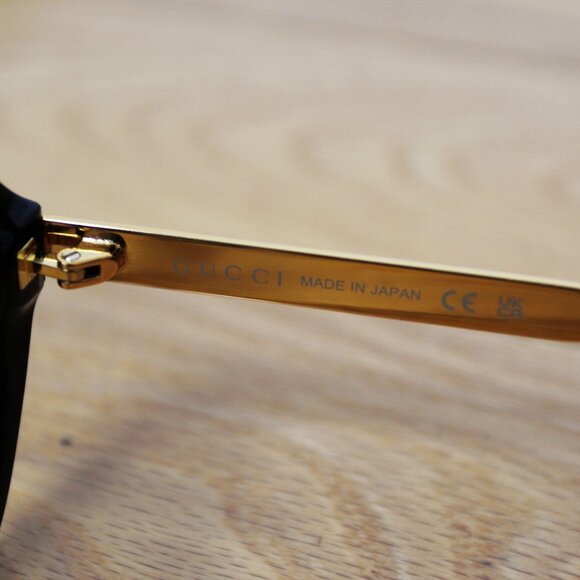 BNWT AW24 GUCCI GOLDEN TEMPLES AVIATOR SUNGLASSES GG1515S - Picture 6 of 9